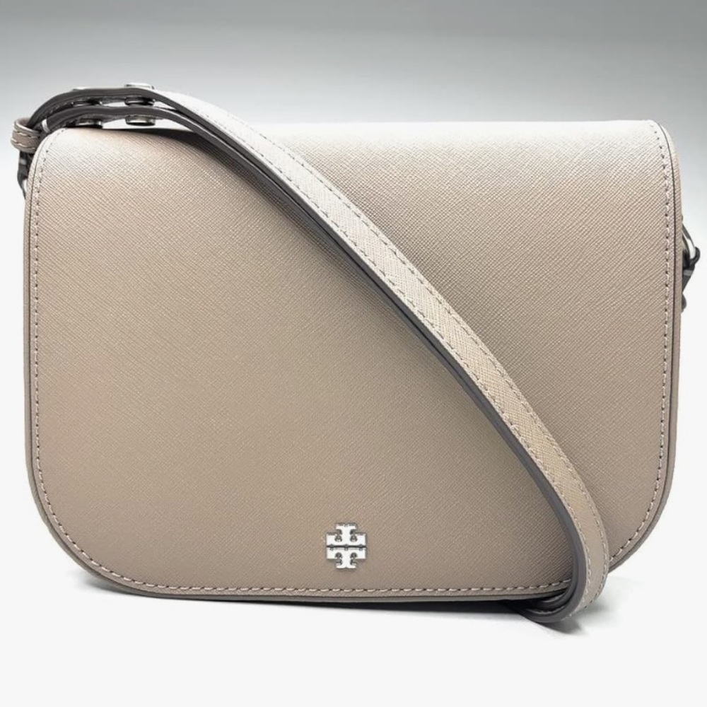 Tory Burch - Emerson Crossbody Grey Heron 082